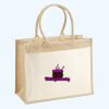Cotton Pocket Jute Shopper Thumbnail
