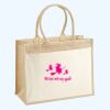 Cotton Pocket Jute Shopper Thumbnail