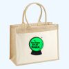 Cotton Pocket Jute Shopper Thumbnail