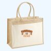 Cotton Pocket Jute Shopper Thumbnail
