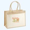 Cotton Pocket Jute Shopper Thumbnail
