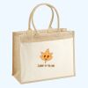 Cotton Pocket Jute Shopper Thumbnail