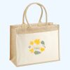 Cotton Pocket Jute Shopper Thumbnail