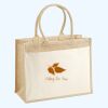 Cotton Pocket Jute Shopper Thumbnail