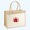 Cotton Pocket Jute Shopper Thumbnail