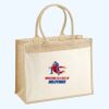 Cotton Pocket Jute Shopper Thumbnail
