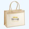 Cotton Pocket Jute Shopper Thumbnail