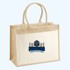 Cotton Pocket Jute Shopper Thumbnail