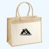 Cotton Pocket Jute Shopper Thumbnail