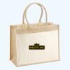 Cotton Pocket Jute Shopper Thumbnail