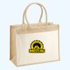Cotton Pocket Jute Shopper Thumbnail