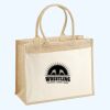 Cotton Pocket Jute Shopper Thumbnail