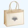 Cotton Pocket Jute Shopper Thumbnail