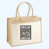 Cotton Pocket Jute Shopper Thumbnail