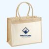 Cotton Pocket Jute Shopper Thumbnail