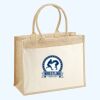 Cotton Pocket Jute Shopper Thumbnail