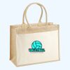 Cotton Pocket Jute Shopper Thumbnail
