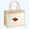 Cotton Pocket Jute Shopper Thumbnail