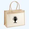 Cotton Pocket Jute Shopper Thumbnail