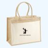 Cotton Pocket Jute Shopper Thumbnail