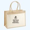 Cotton Pocket Jute Shopper Thumbnail