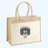 Cotton Pocket Jute Shopper Thumbnail