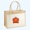 Cotton Pocket Jute Shopper Thumbnail