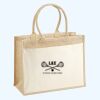 Cotton Pocket Jute Shopper Thumbnail