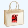 Cotton Pocket Jute Shopper Thumbnail