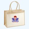 Cotton Pocket Jute Shopper Thumbnail