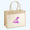 Cotton Pocket Jute Shopper Thumbnail