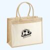 Cotton Pocket Jute Shopper Thumbnail