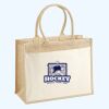 Cotton Pocket Jute Shopper Thumbnail