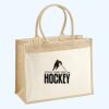 Cotton Pocket Jute Shopper Thumbnail