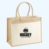 Cotton Pocket Jute Shopper Thumbnail