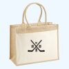 Cotton Pocket Jute Shopper Thumbnail