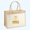 Cotton Pocket Jute Shopper Thumbnail