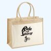 Cotton Pocket Jute Shopper Thumbnail