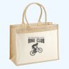 Cotton Pocket Jute Shopper Thumbnail