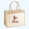 Cotton Pocket Jute Shopper Thumbnail