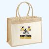 Cotton Pocket Jute Shopper Thumbnail