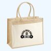 Cotton Pocket Jute Shopper Thumbnail