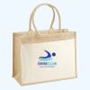 Cotton Pocket Jute Shopper Thumbnail