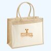 Cotton Pocket Jute Shopper Thumbnail