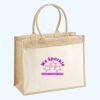 Cotton Pocket Jute Shopper Thumbnail