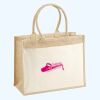 Cotton Pocket Jute Shopper Thumbnail