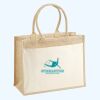 Cotton Pocket Jute Shopper Thumbnail