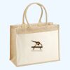 Cotton Pocket Jute Shopper Thumbnail