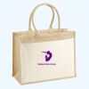 Cotton Pocket Jute Shopper Thumbnail
