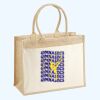 Cotton Pocket Jute Shopper Thumbnail